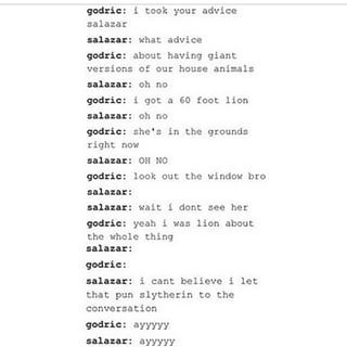 Godric And Salazar Would Have Either Been Horrible Rivals Or Best Bros I Dont Know Which Headcanon Is Better