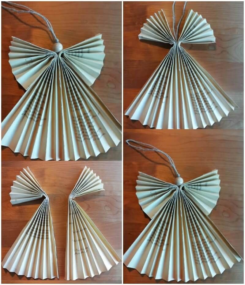 Paper angel for souvenir and Christmas decoration natal decoration c