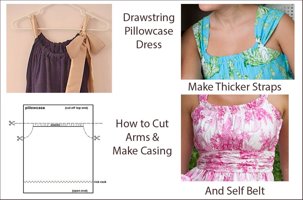 Sewing Patterns (Clothes) | Sewing pillow case dress | Pillow dress
