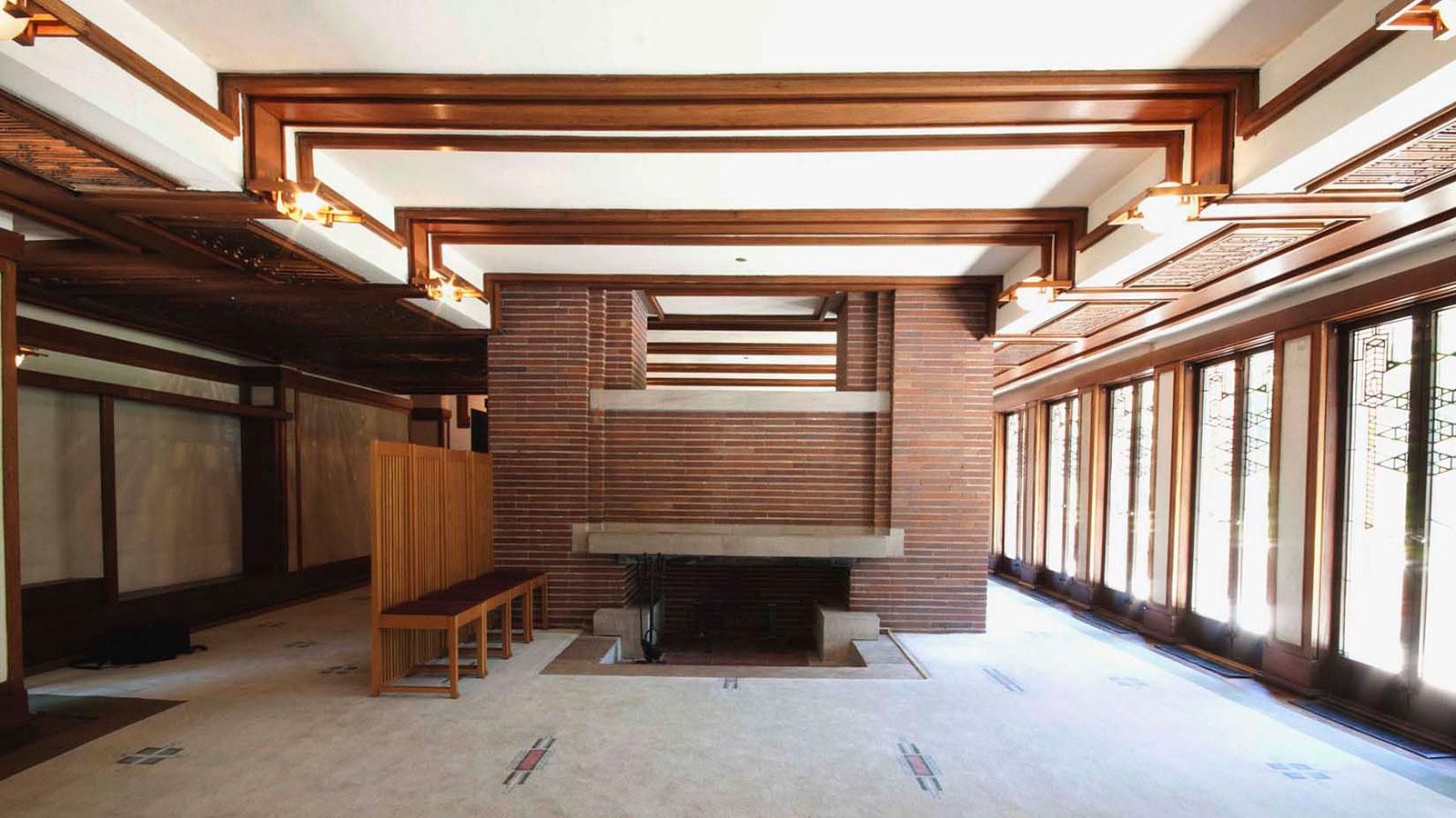 The Frederick C Robie House 1908 Frank Lloyd Wright