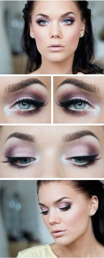 I Love Linda Hallberg Makeup Purple Wedding Makeup Eye Makeup Makeup