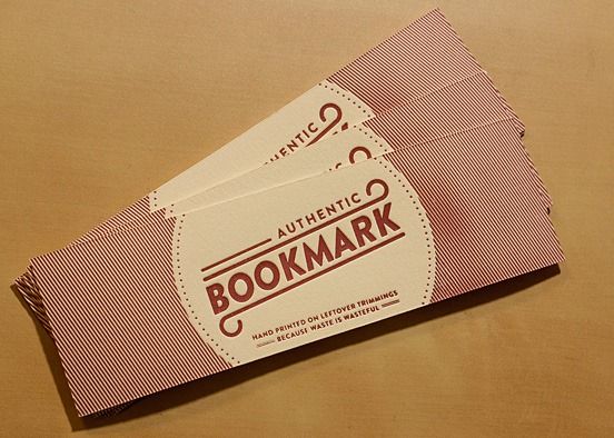 Hand Out Bookmarks To Potential Customers They Will See Them