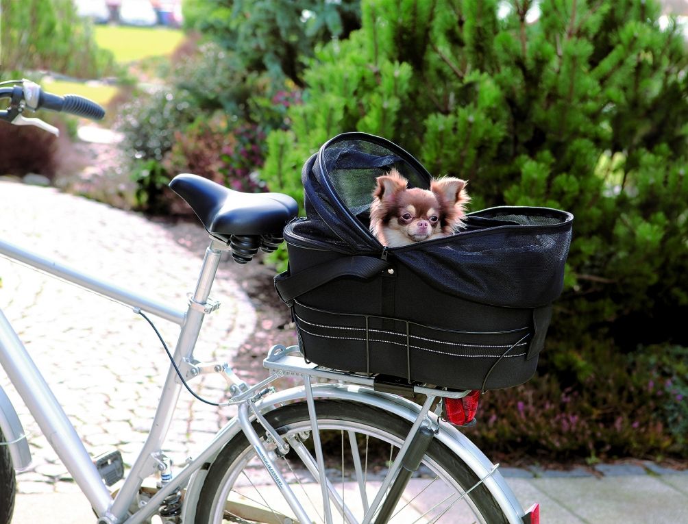 Fietsmand Voor Achterop Zwart Fietsmand Zwart Honden fietsmand-voor-achterop-zwart-fietsmand-zwart-honden
