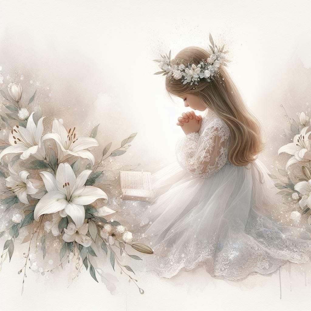 Pinterest | First communion decorations, Catholic pictures, Angel pictures
