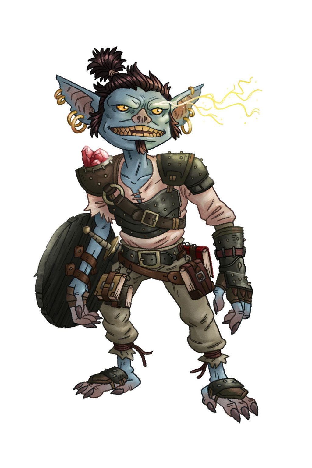 darse cuenta mini torpe Pathfinder Blue Goblin | Goblin, Character art, Goblin king