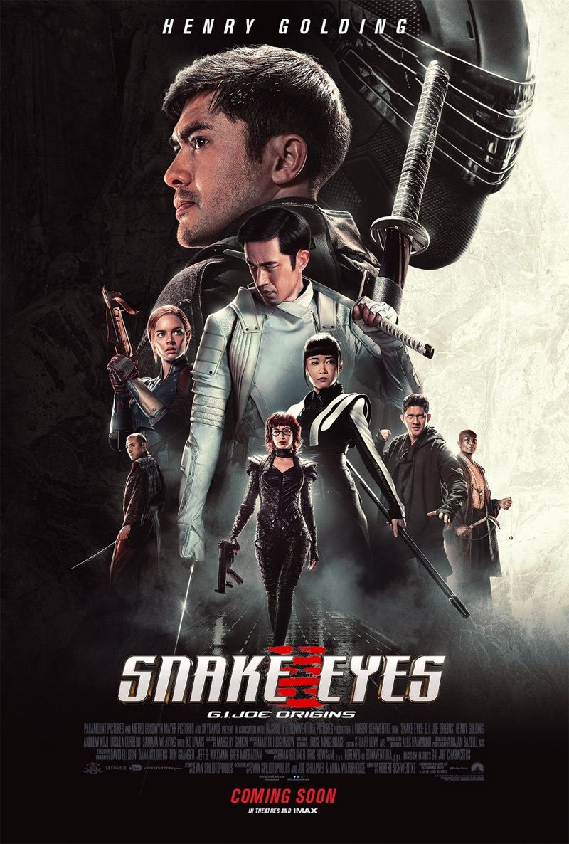 Henry Golding In Full Trailer For Snake Eyes G I Joe Origins Movie Firstshowing Net In 2021 Snake Eyes Gi Joe Snake Eyes Action Movie Poster