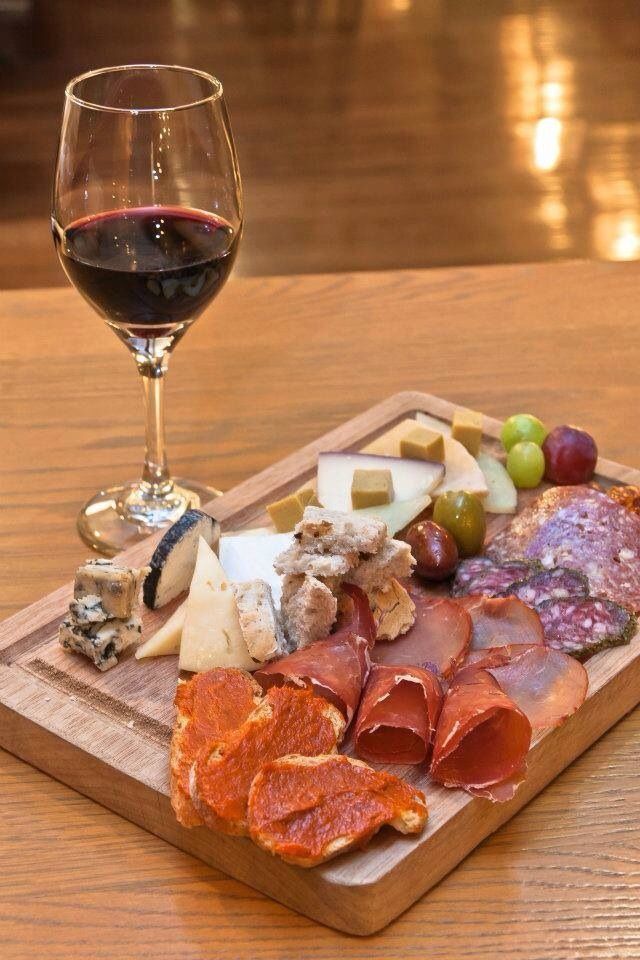 Self Catering Is So Easy Here You Can Quickly Put Together A Meal Of Local Meats Cheeses And Enjoy A Glass Of Wine From The Loca Wine Recipes Food Local Meat