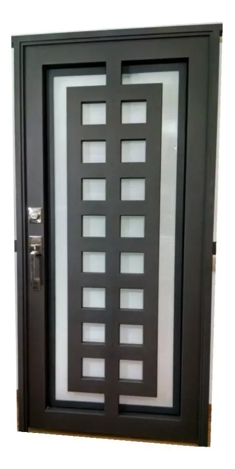 Puerta Principal Herreria Forja Cuadros 14 895 00 Puertas De Metal Puertas Principales De Forja Diseno De Puerta De Hierro