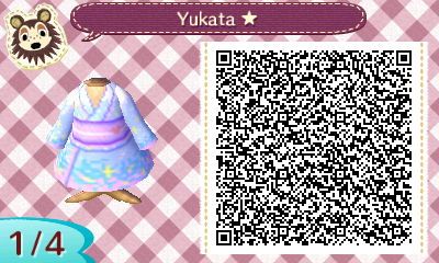 animal crossing yukata qr code