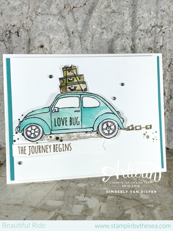 Beautiful Ride Stamp Set From The Occasions Catalog Stampin Up
