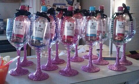 Wedding Favors Glware With Glitter Google Search Bar Party Wedding Favors Glware With Glitter Google Search Bar Party Pinterest Mini Wine Bottles