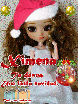 imagenes, fantasia y color: MAS MUÑECAS NAVIDEÑAS GIFS | Mensaje navideño, Navideño, Imágenes de navidad