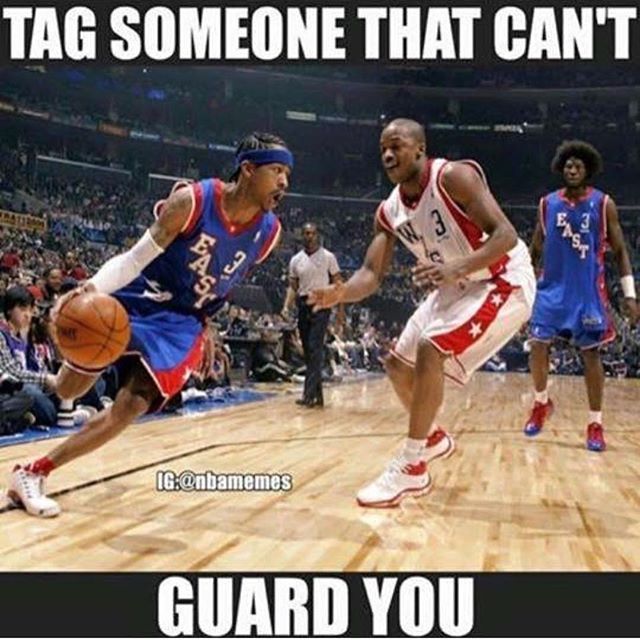 Two Basketball Players On The Court With Caption That Reads Tag two-basketball-players-on-the-court-with-caption-that-reads-tag
