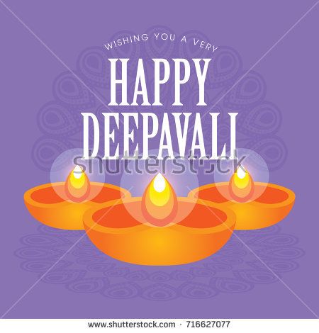 Diwali or Deepavali greetings template with beautiful Diwali or Deepavali greetings template with beautiful