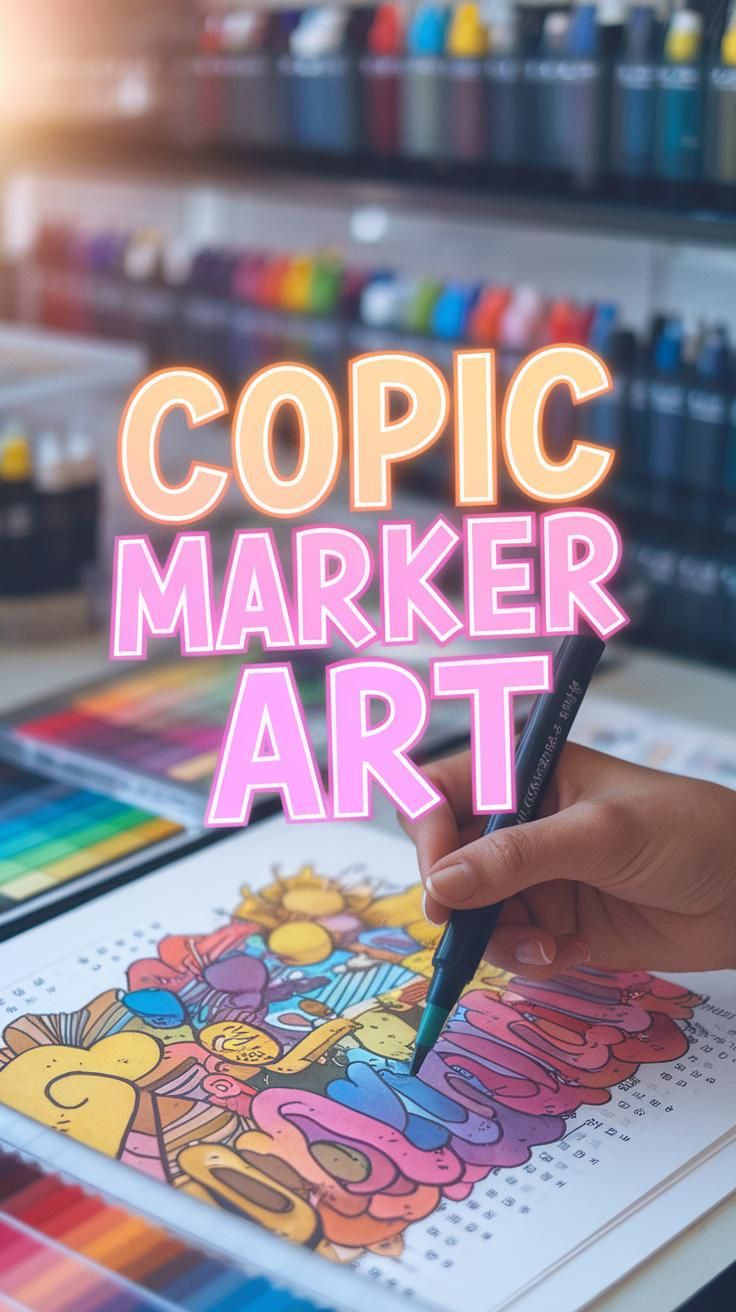 Unlock Your Creativity with Vibrant Marker Art Techniques