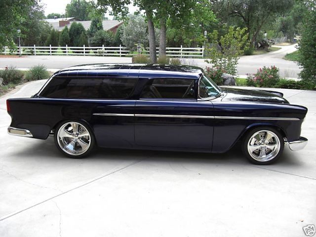 1955 Chevy Nomad I Honestly Prefer The 56 S But With This Paint