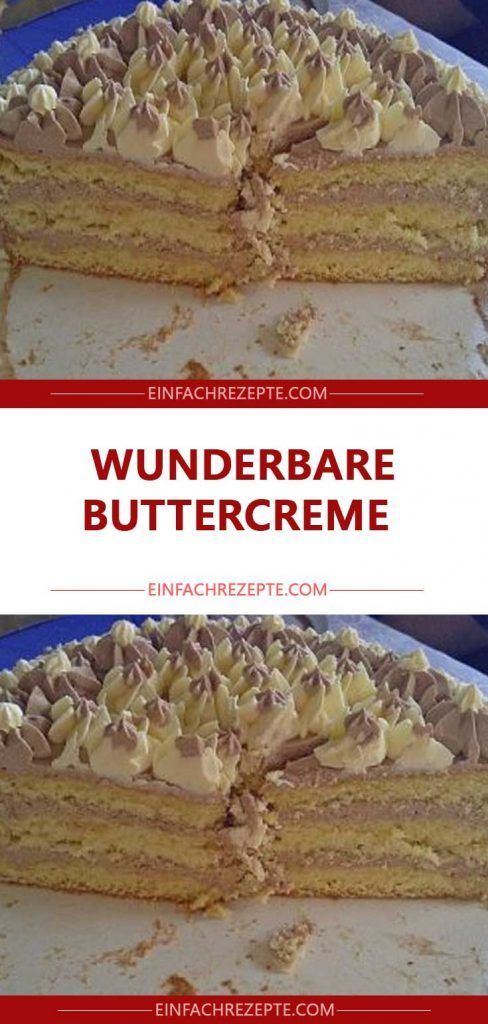 Wunderbare Buttercreme 😍 😍 😍