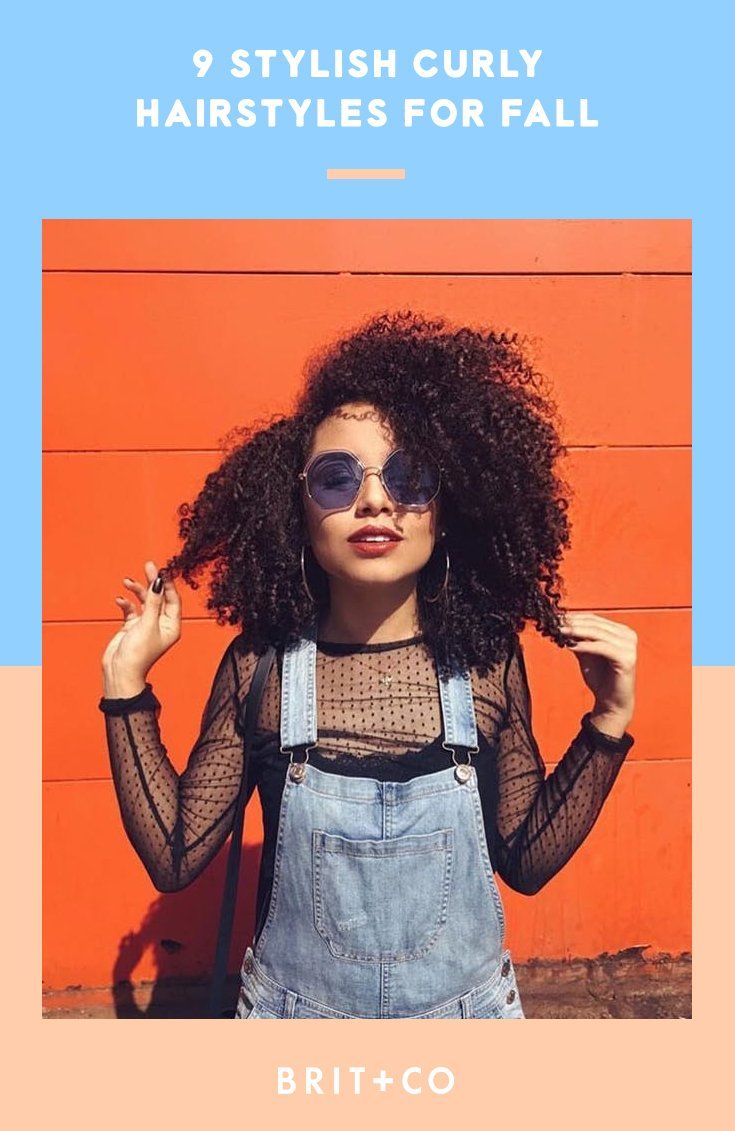9 Stylish Curly Hairstyles for Fall You Have to Try Fall hair, Hair styles, Curly hair styles