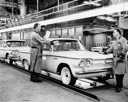 Embly Line Photo Early Model Corvair Forum Willow Run Early Model Corvair Forum