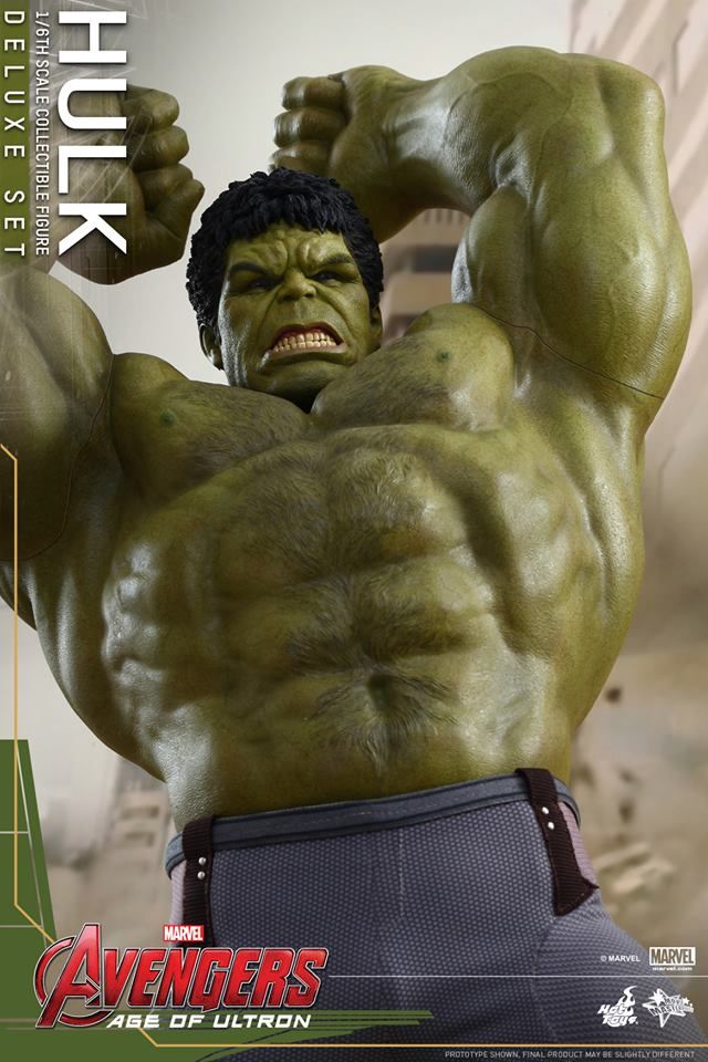 2 inches Marvel Avengers Age of Ultron Avengers HULK Action Figure Prototype