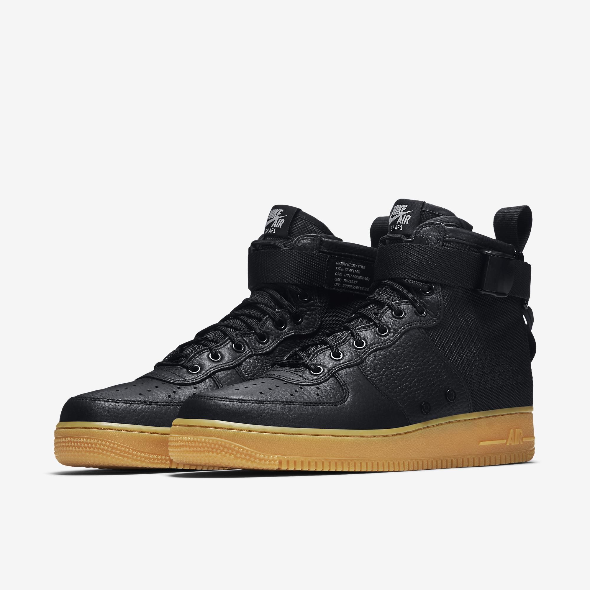 tênis nike air force 1 mid special field suede masculino