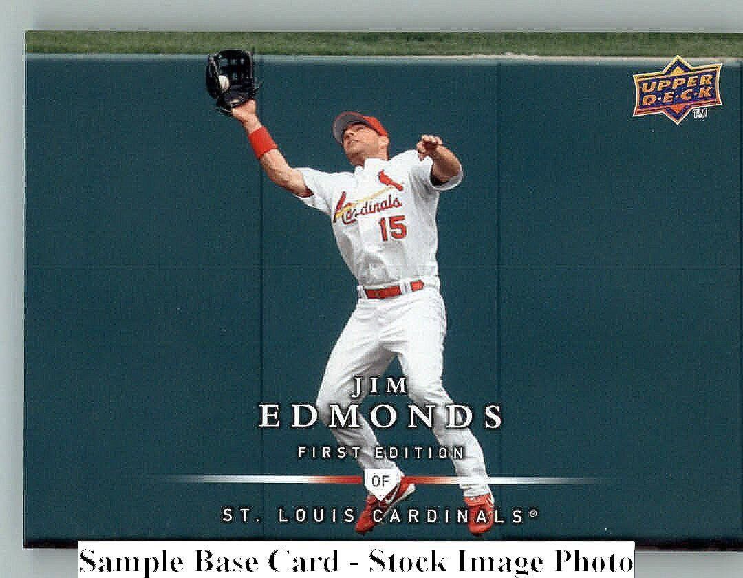 2008 Upper Deck First (1st) Edition 56 Jim Edmonds St. Louis