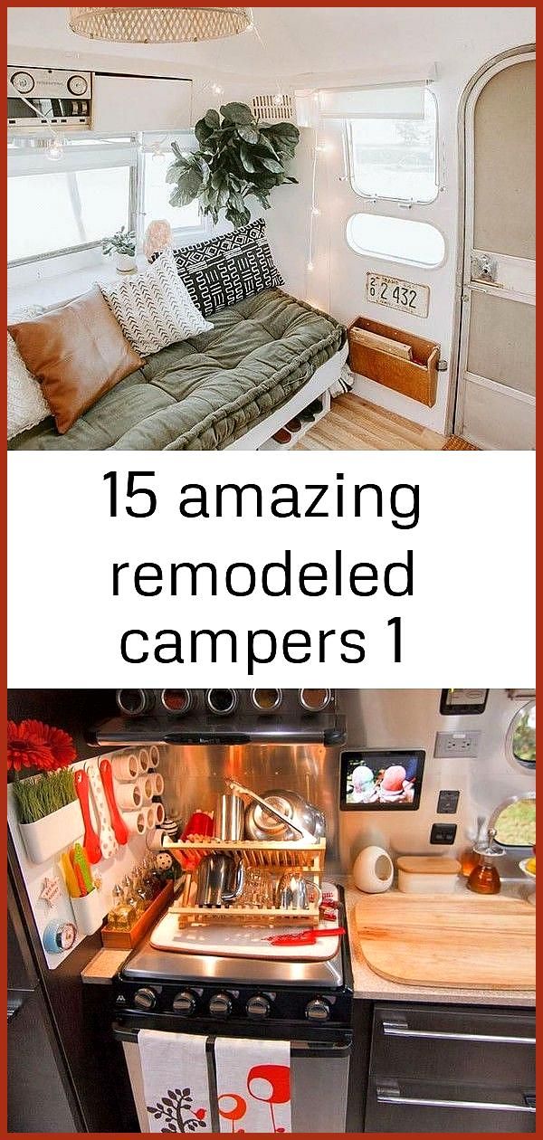 15 amazing remodeled campers 1 Incredible Camper Storage Hacks Ideas For Travel Trailer 9 HomeGarde