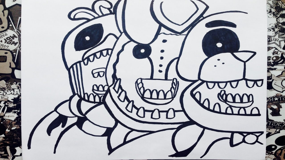 Pin De Jose En Jose Five Nights At Freddys Dibujos Fnaf