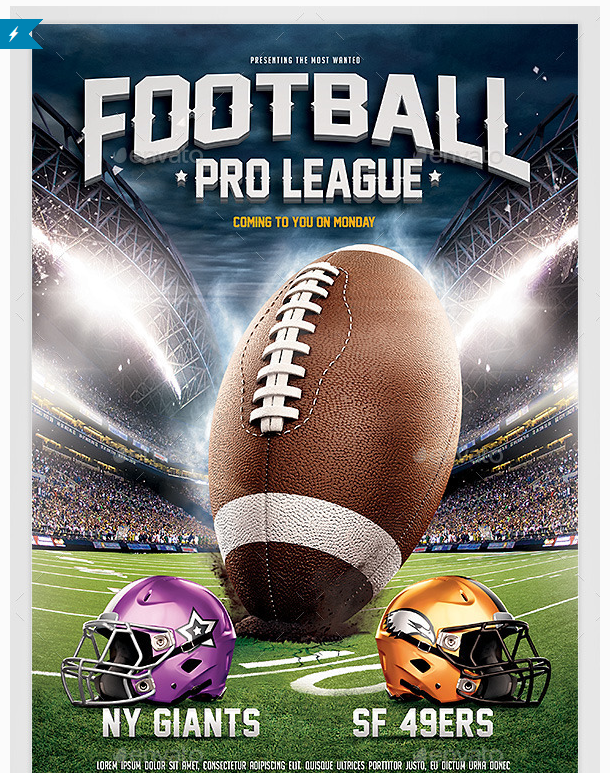 football flyer templates free isla nuevodiario co