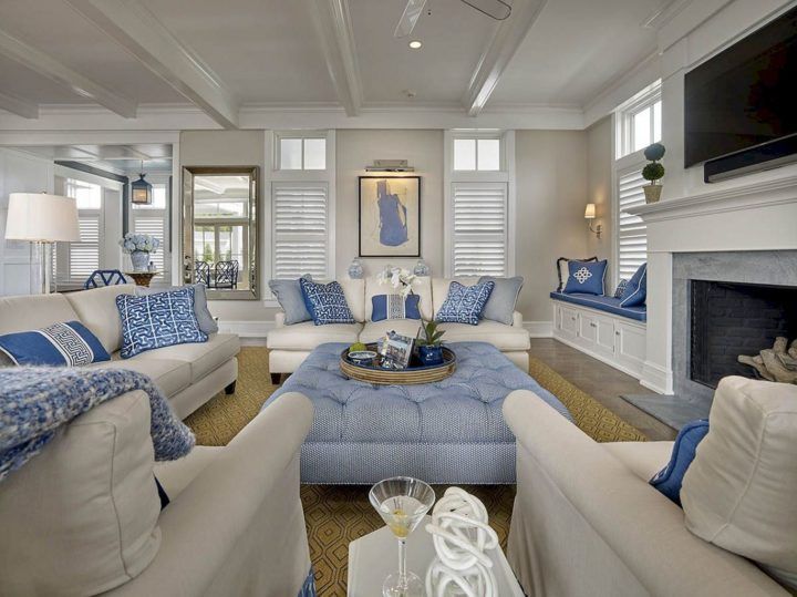 15+ Gorgeous Coastal Living Room Ideas for Cozy Summer - Home And