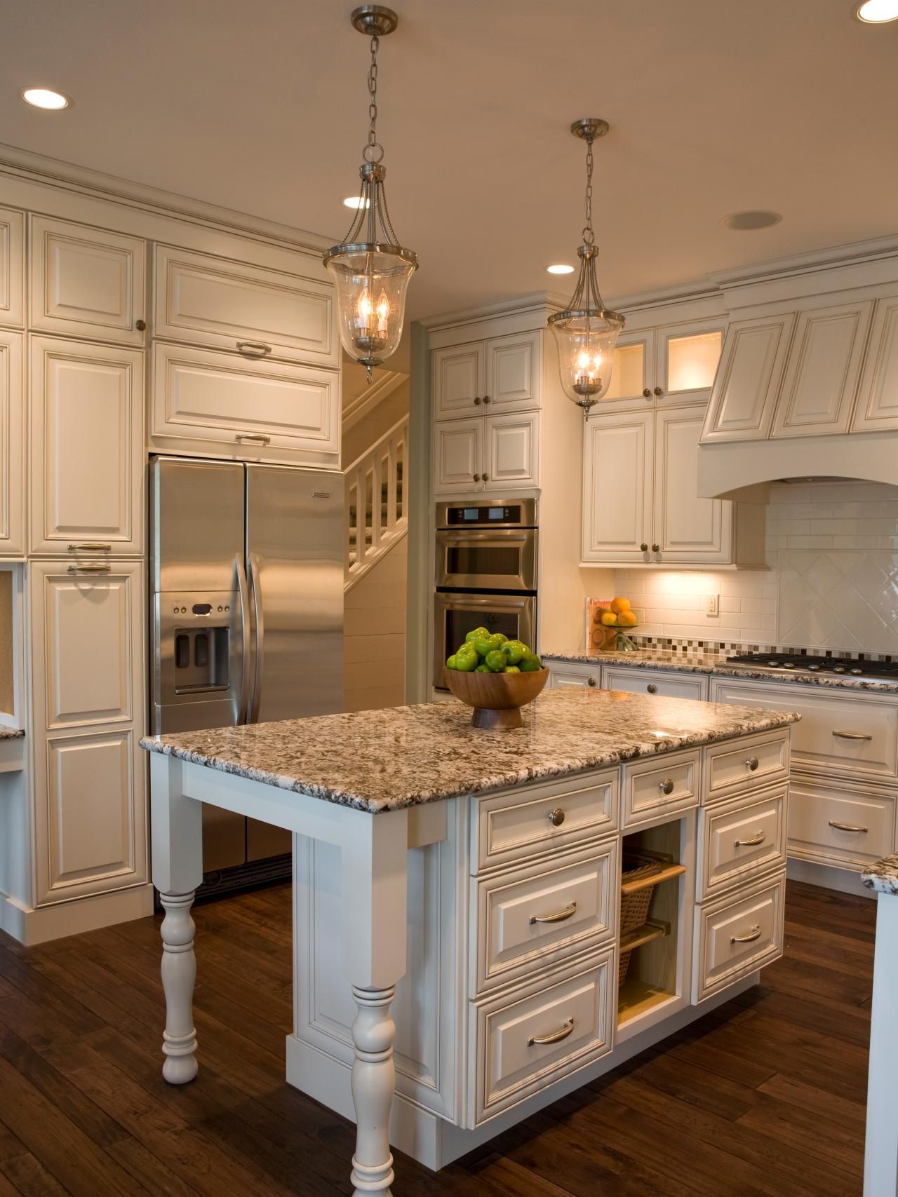 This Cottage Kitchen Island Is Accented With Beautiful This Cottage Kitchen Island Is Accented With Beautiful