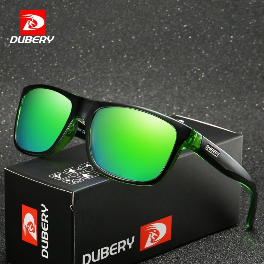 Fashion Polarized Driving Sunglasses Unisex Spuare Coating Mirror Summer Shades