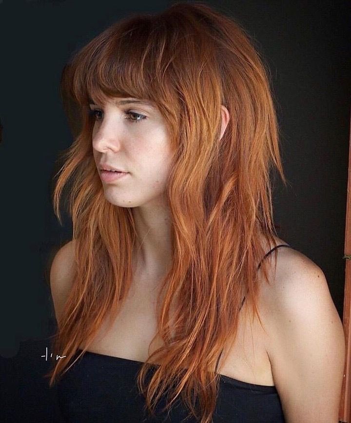 23 Perfectly Flattering Long Hairstyles With Bangs Stylesrant Long Hair With Bangs Long
