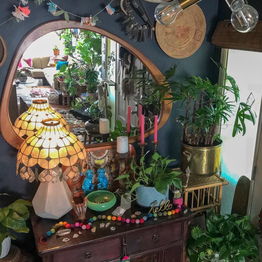 Kristin on Instagram: “✨Sunday Reflections✨ . The entryway got a refresh today with the addition of this beautiful Asian cabinet I had initially thrifted to turn…”