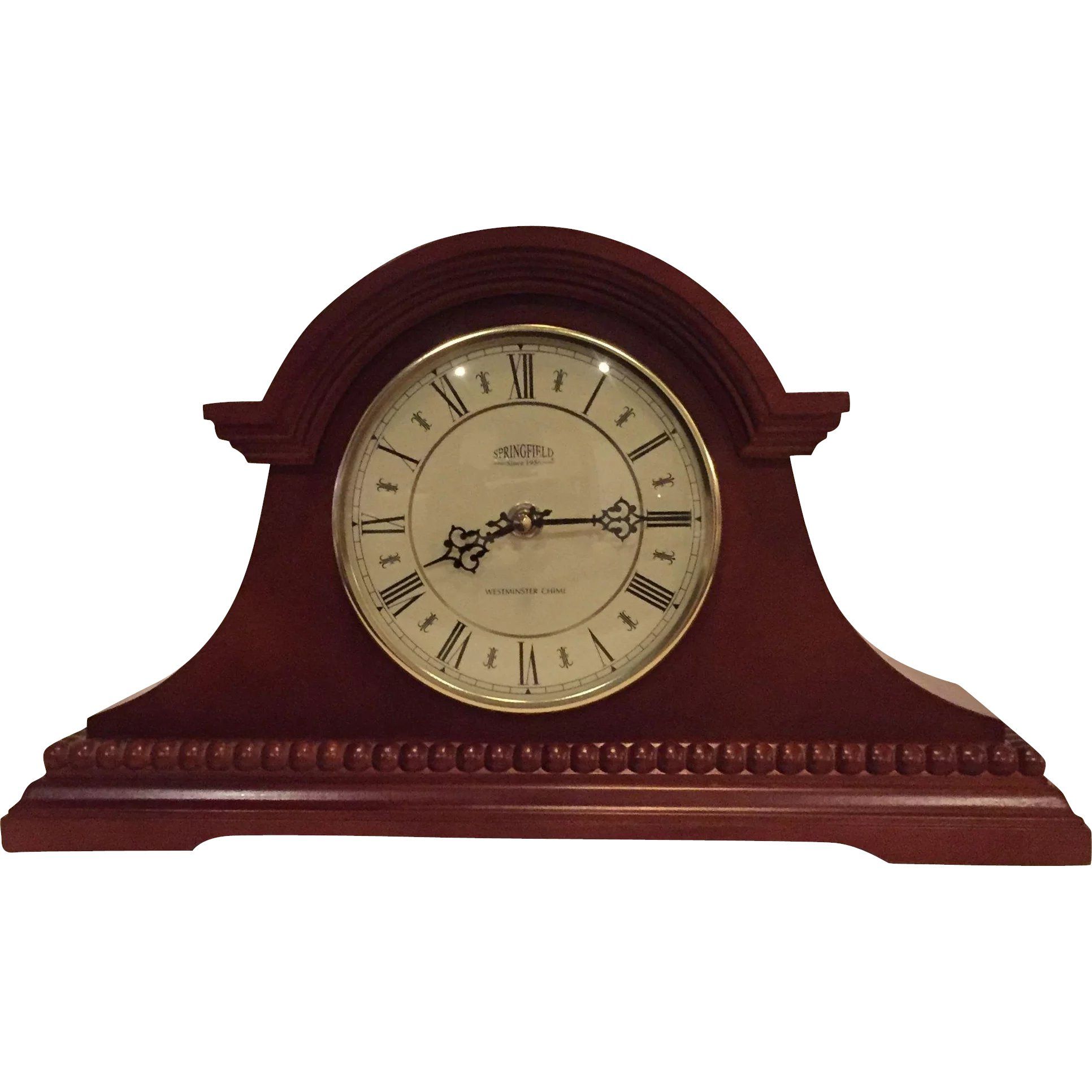 Springfield Westminster Chime Mantel Clock Springfield Westminster Chime Mantel