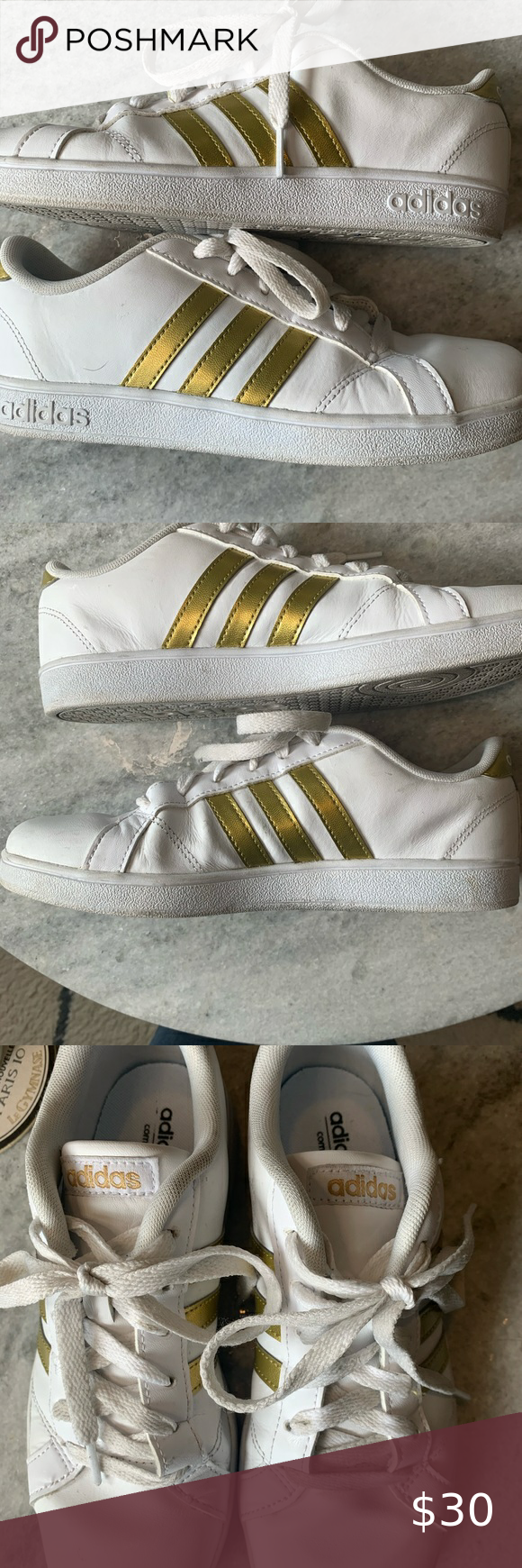 Adidas Super Star Gold Classic 5 5 5 1 2 Super Great Condition Maybe A Tiny Bit Of Scuffing But Nothing Enough To Point Adidas Superstar Adidas Super Adidas