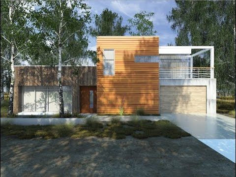 Sketchup Tutorial Vray Sketchup Exterior Youtube Forest