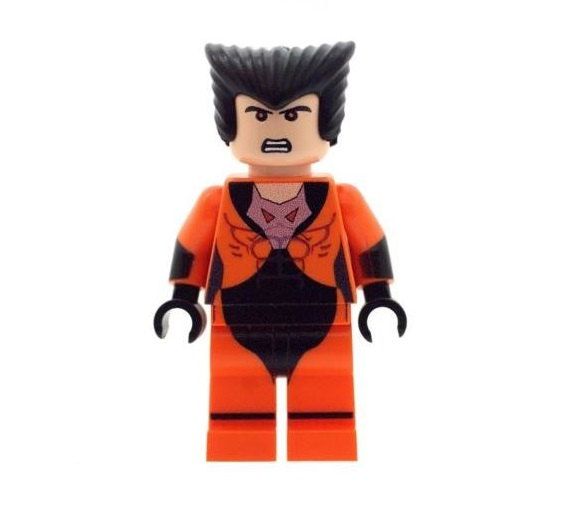 Printed on LEGO Parts Custom Designed Minifigure Archangel Superhero