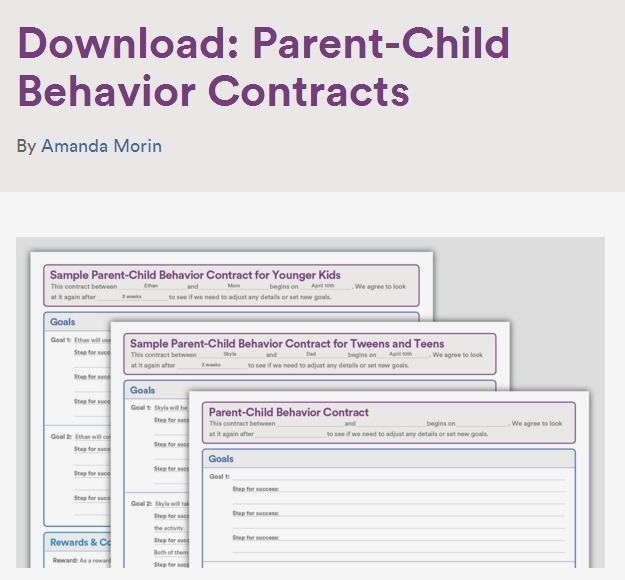 Sample Behavior Contracts for kids, tweens and teens #parentingteens - nanny agreement contract Sample Behavior Contracts for kids, tweens and teens #parentingteens - nanny agreement contract