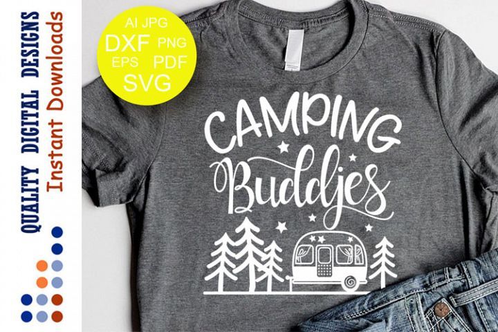 Download Camping buddies Best Friends shirts svg design Camp ...