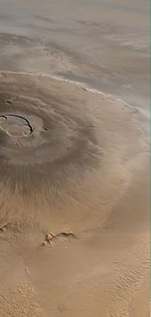 Olympus Mons Tallest Known Mountin In The Solar System Olympus Mons Earth From Space Space And Astronomy