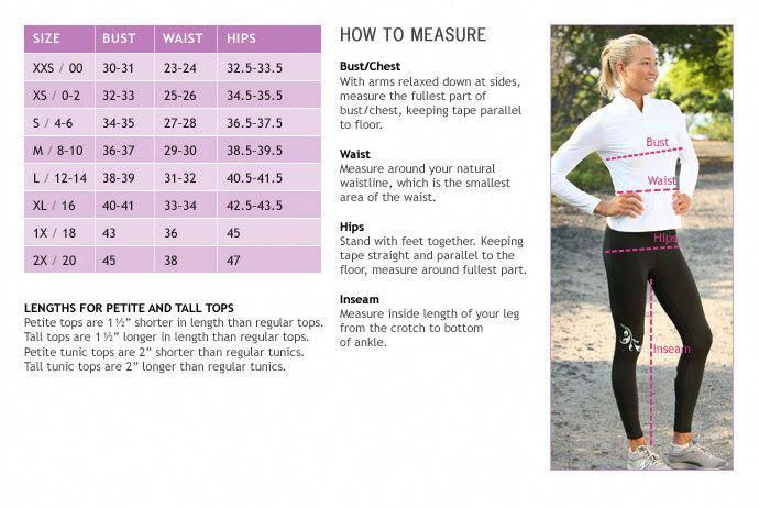athleta size chart. need some fit advice? call 877.328.4538 #