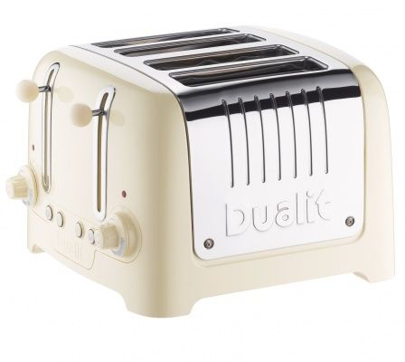 Cream Dualit | 4 Slice Lite Toaster Dualit Lite Cream 2 Slice Toaster