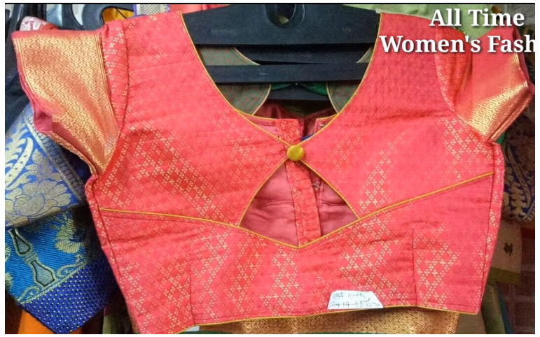 pix Pattern Neck New Blouse Design pinterest
