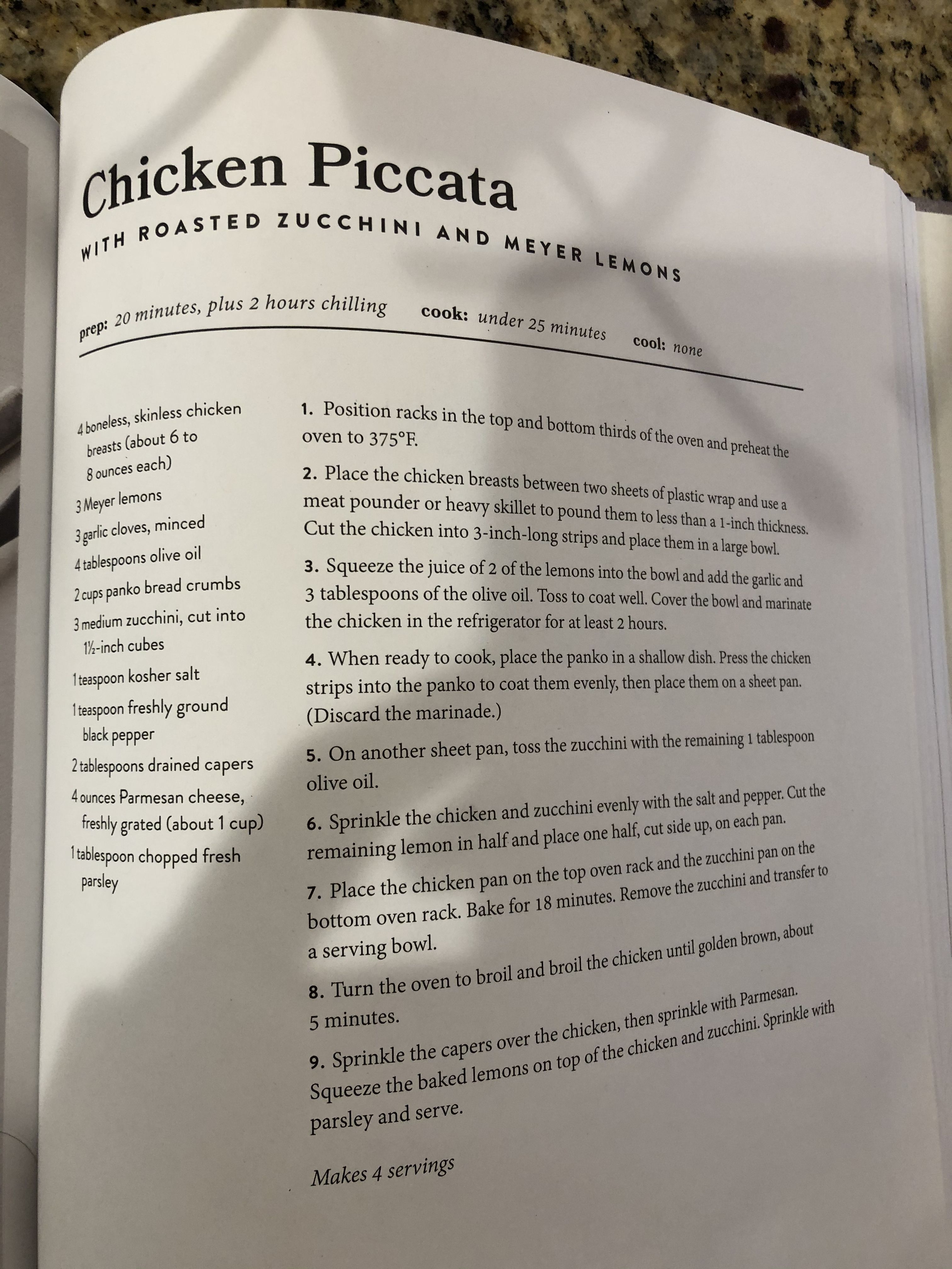 Chicken Piccata