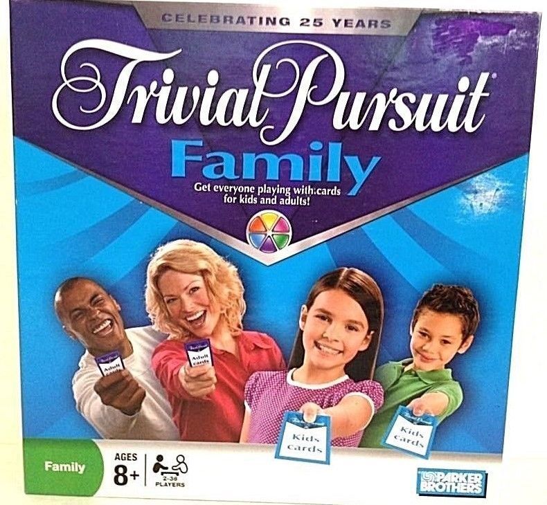 Trivial Pursuit Family Game NEW In Open Box 2008 Hasbro Hasbro Trivial Trivial Pursuit Family Game NEW In Open Box 2008 Hasbro Hasbro Trivial