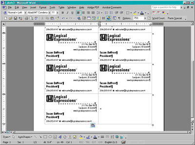 create business cards in word susan c daffron poland how to create business cards in word