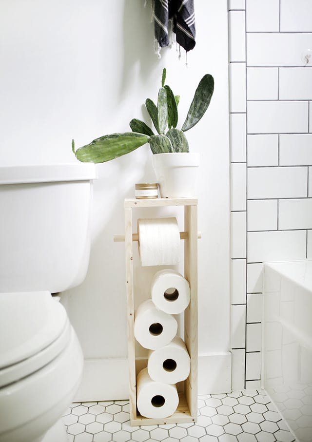 One Tiny, Fun Thing You Can Do For Your Bathroom Under $10 #diyinterior