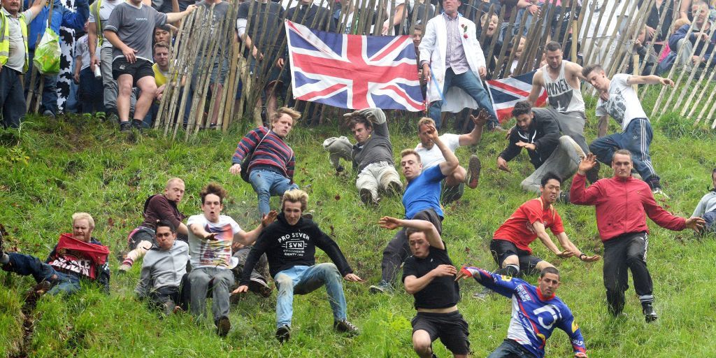 Cooper's Hill CheeseRolling Cheese rolling, Sports, World