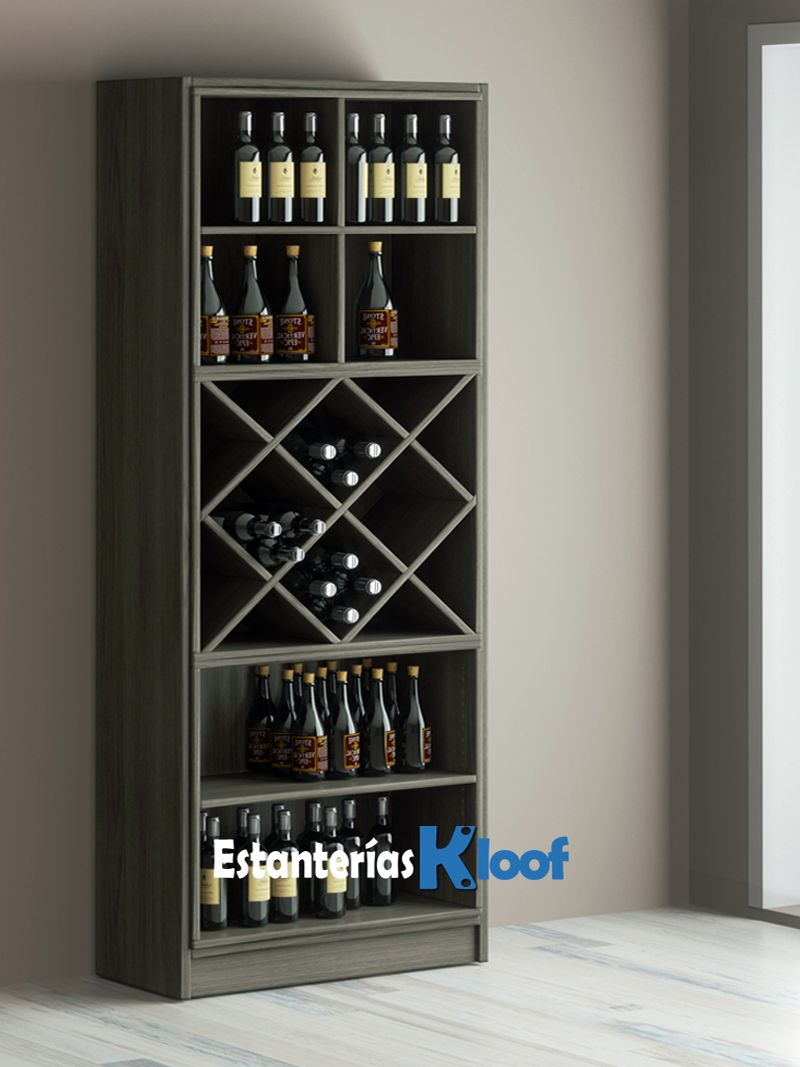 Gourmet Kloof | Botellero modular de madera modelo Gourmet EBG 25